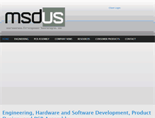 Tablet Screenshot of msdus.com